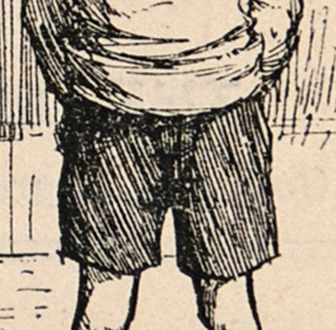 Punch cartoon by Harold Earnshaw, bot and grandpa (detail)