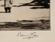 Bernard Carr artist signature
