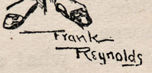Frank Reynolds Punch Magazine Artist Signature