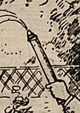 Punch cartoon, Morrow, Gardening (detail)