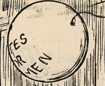 Suffragette Punch cartoon (detail)
