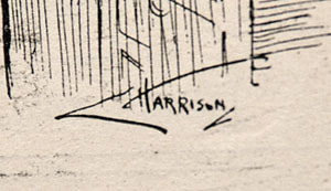 Charles Harrison Signature Cartoonist