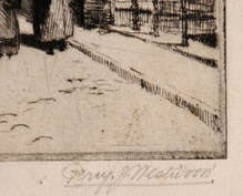 Percy Westwood artist signature