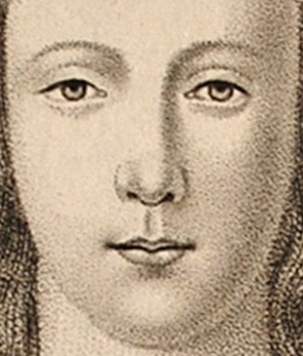 Edward Harding (1755-1840), Anne, engraving (detail)