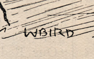 Jack Butler Yeats W Bird Punch Magazine Artist Signature