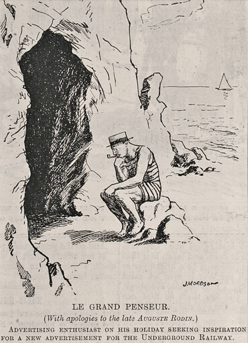 Joseph Morrison Punch Magazine Cartoon