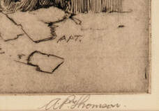 Alexander P Thomson artist signature