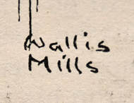 Arthur Wallis Mills Cartoonist Signature