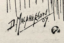 Douglas Macpherson Punch Cartoonist Signature