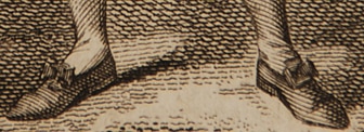 Mr Holman in Faulconbridge, 1786 , engraving (detail)